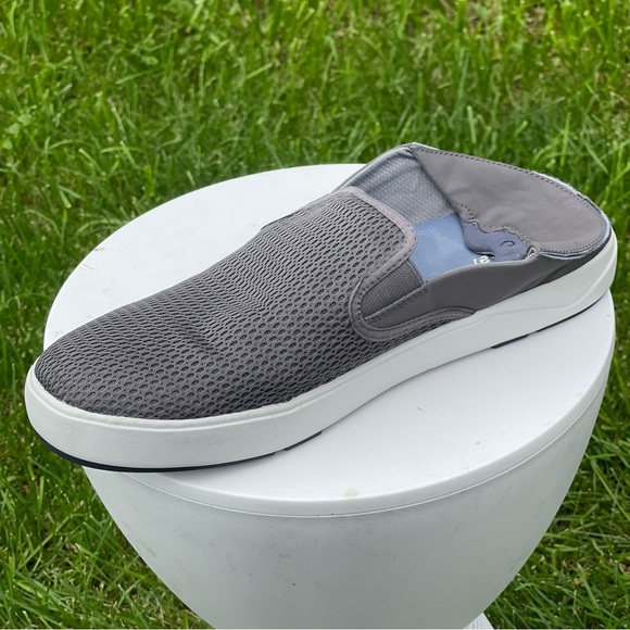Olukai Lae\'ahi Shoes Mens 13 Gray Pavement Slip On Casual Comfort Sneakers main image 9